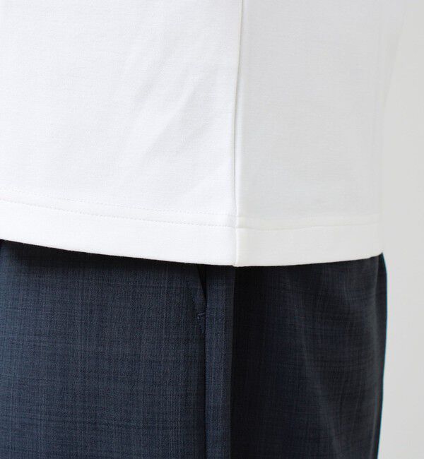 GLOSTER「【抗菌防臭/ビジカジ対応】ポンチ素材 ジャケＴ」|Tシャツ・カットソー|