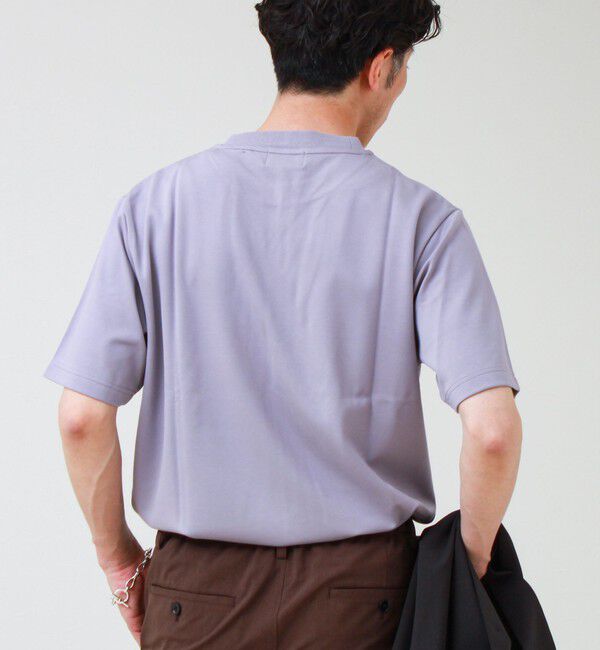 GLOSTER「【抗菌防臭/ビジカジ対応】ポンチ素材 ジャケＴ」|Tシャツ・カットソー|