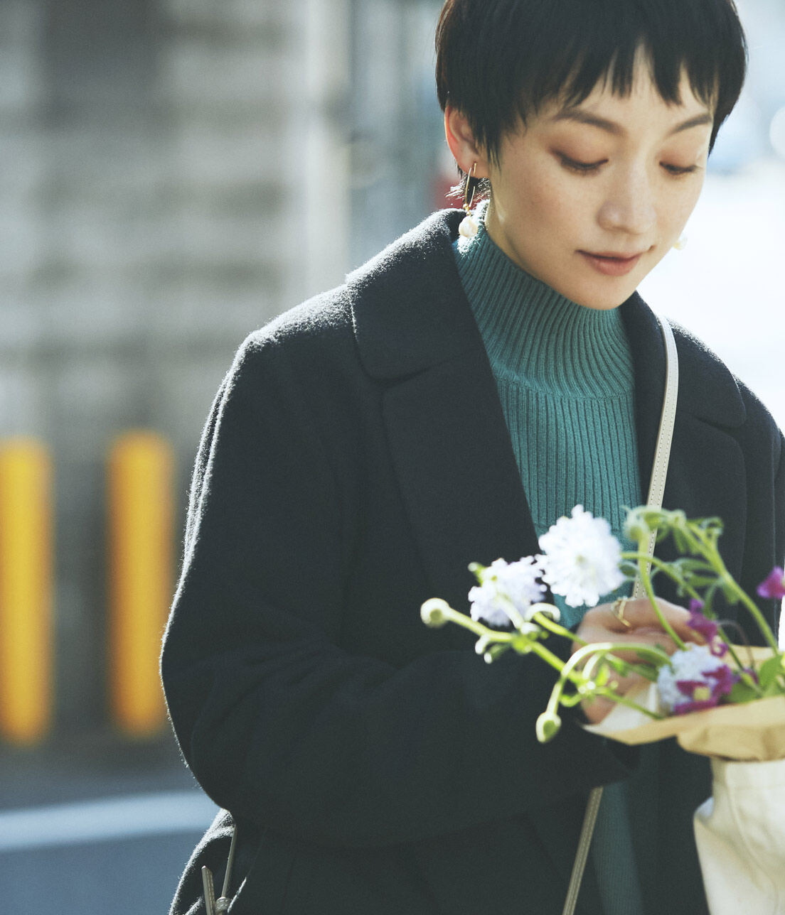 SALON adam et rope'「【SALONオリジナルBOX付き】14KGFフープピアス」|ピアス|