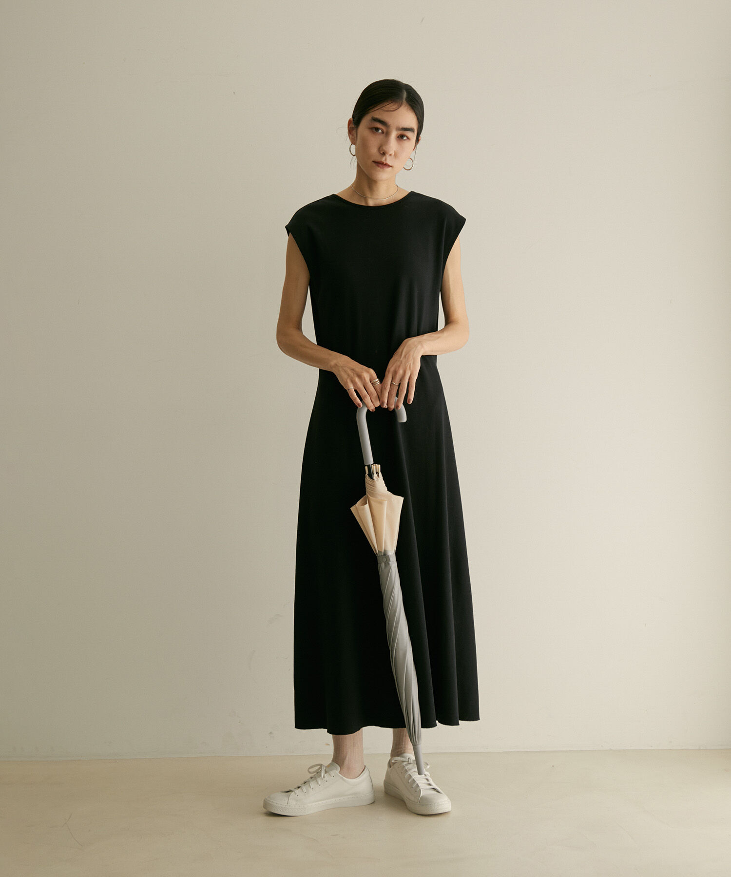 SALON adam et rope'「【SALONオリジナル】ベルドームアンブレラ（ツートンカラー）」|傘|