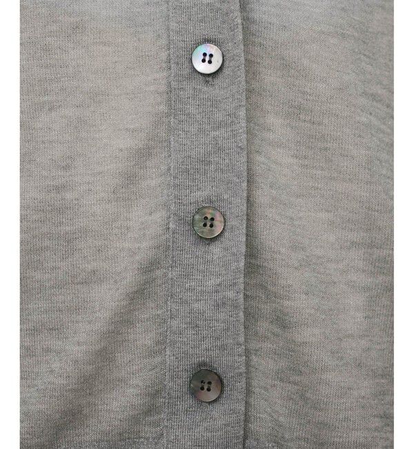 SALON adam et rope'「ブライトシアーカーディガン」|カーディガン|