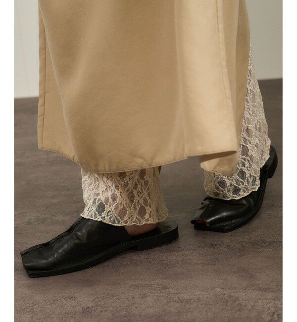 SALON adam et rope'「シアーレースレギンス［ストレッチ］」|レギンス・スパッツ|