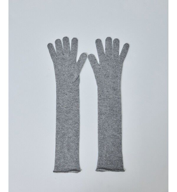 SALON adam et rope'「【William Brunton】2ply ロンググローブ カールトップ」|手袋|