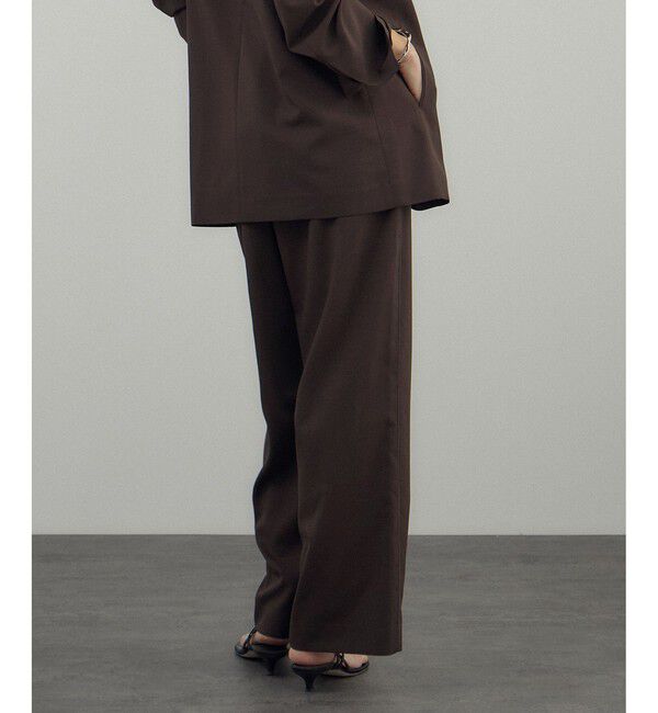 SALON adam et rope'「【Americana（アメリカーナ） for SALON】ワイドパンツ/セットアップ対応」|チノ|