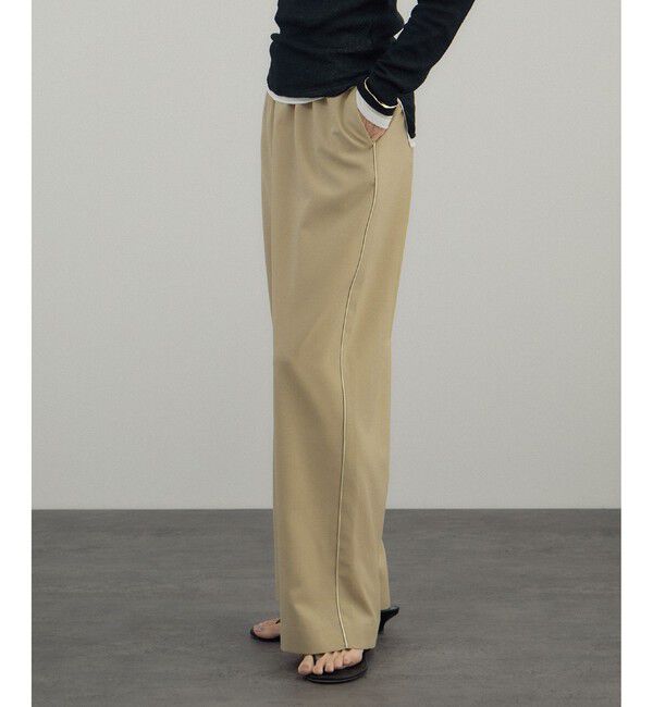 SALON adam et rope'「【Americana（アメリカーナ） for SALON】ワイドパンツ/セットアップ対応」|チノ|