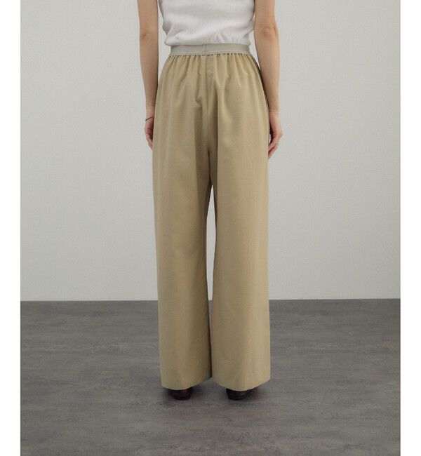 SALON adam et rope'「【Americana（アメリカーナ） for SALON】ワイドパンツ/セットアップ対応」|チノ|