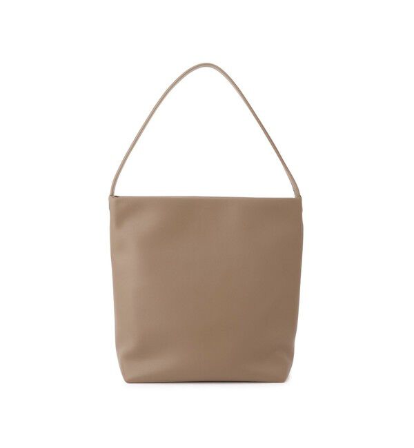 SALON adam et rope'「【WEB限定】【W S（ドゥーブル）】ソフトレザーメタルロックバケットバッグ」|ショルダー・メッセンジャー|