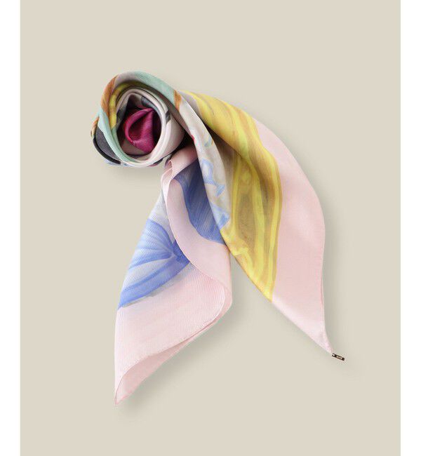 ROPE「【4 ARTIST for ROPE'】コラボ シルクスカーフ/Lサイズ」|バンダナ・スカーフ|