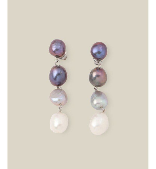 ROPE'「グラデーションパールピアス」|ピアス|