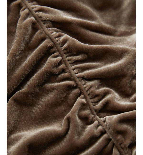 VIS「【洗える】ベロアシャーリングプルオーバー」|Tシャツ・カットソー|