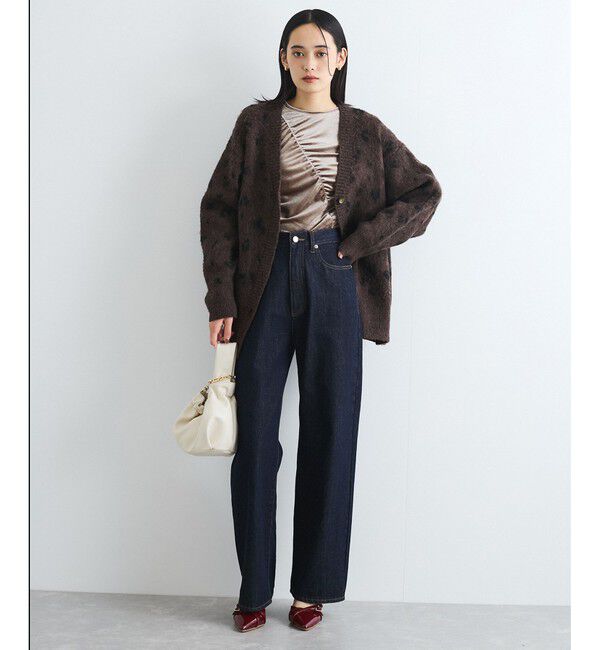 VIS「【洗える】ベロアシャーリングプルオーバー」|Tシャツ・カットソー|