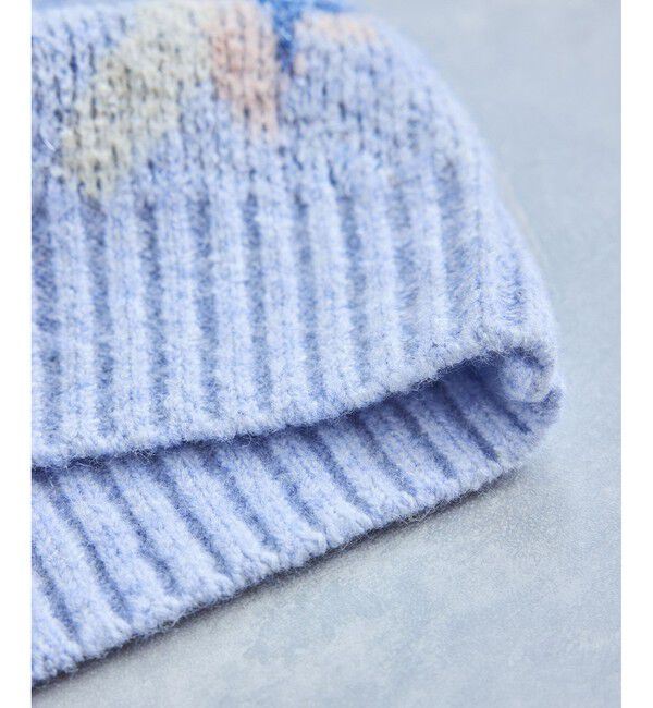 VIS「フラワージャガードニットプルオーバー」|ニット・セーター|