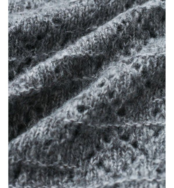 VIS「ミックスカラー深Vネックニット」|ニット・セーター|