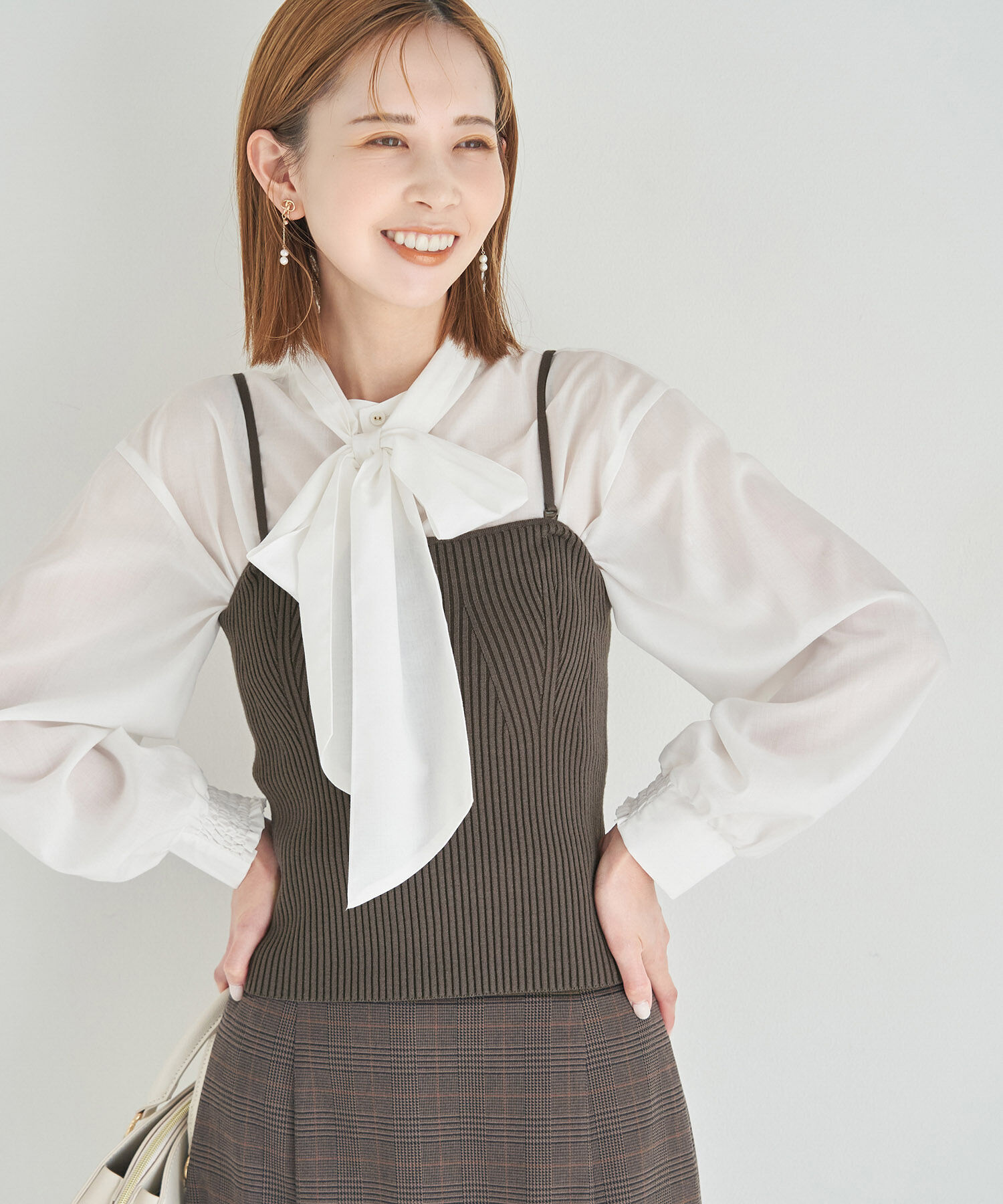 Rope&rsquo;Picnic「RENU/ビスチェ」|ベスト・ジレ|