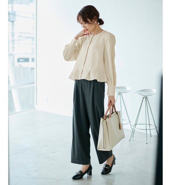 Rope&rsquo;Picnic「ジャケットみたいに着れるブラウス」|シャツ・ブラウス|