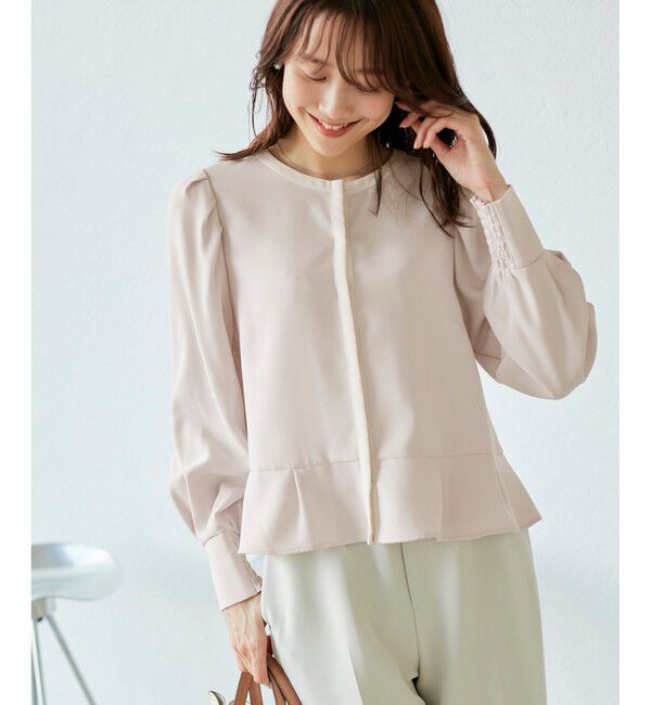 Rope&rsquo;Picnic「ジャケットみたいに着れるブラウス」|シャツ・ブラウス|