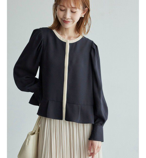 Rope&rsquo;Picnic「ジャケットみたいに着れるブラウス」|シャツ・ブラウス|