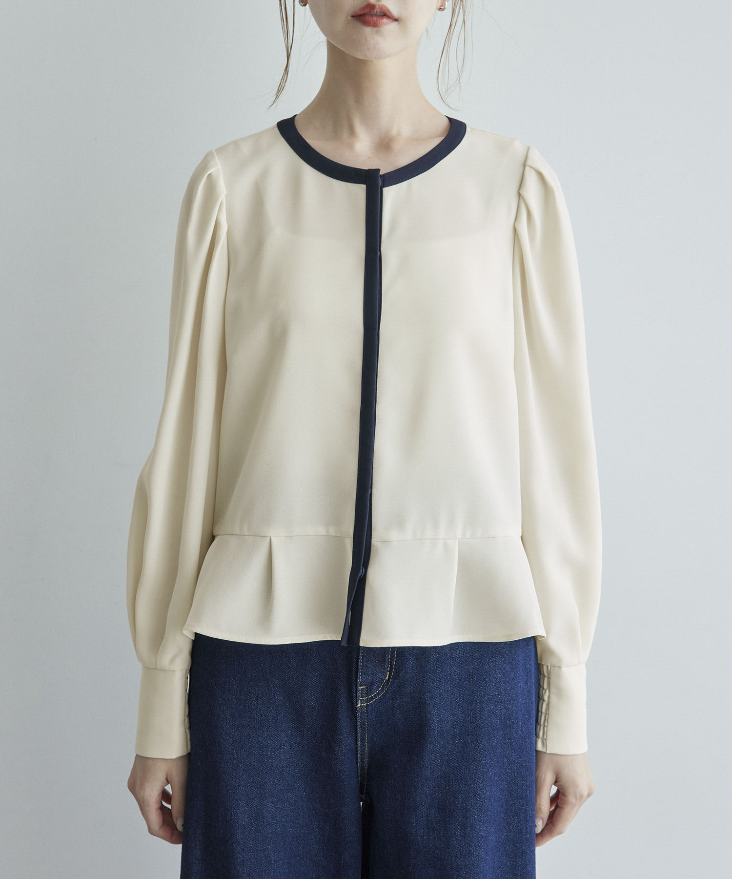 Rope&rsquo;Picnic「ジャケットみたいに着れるブラウス」|シャツ・ブラウス|