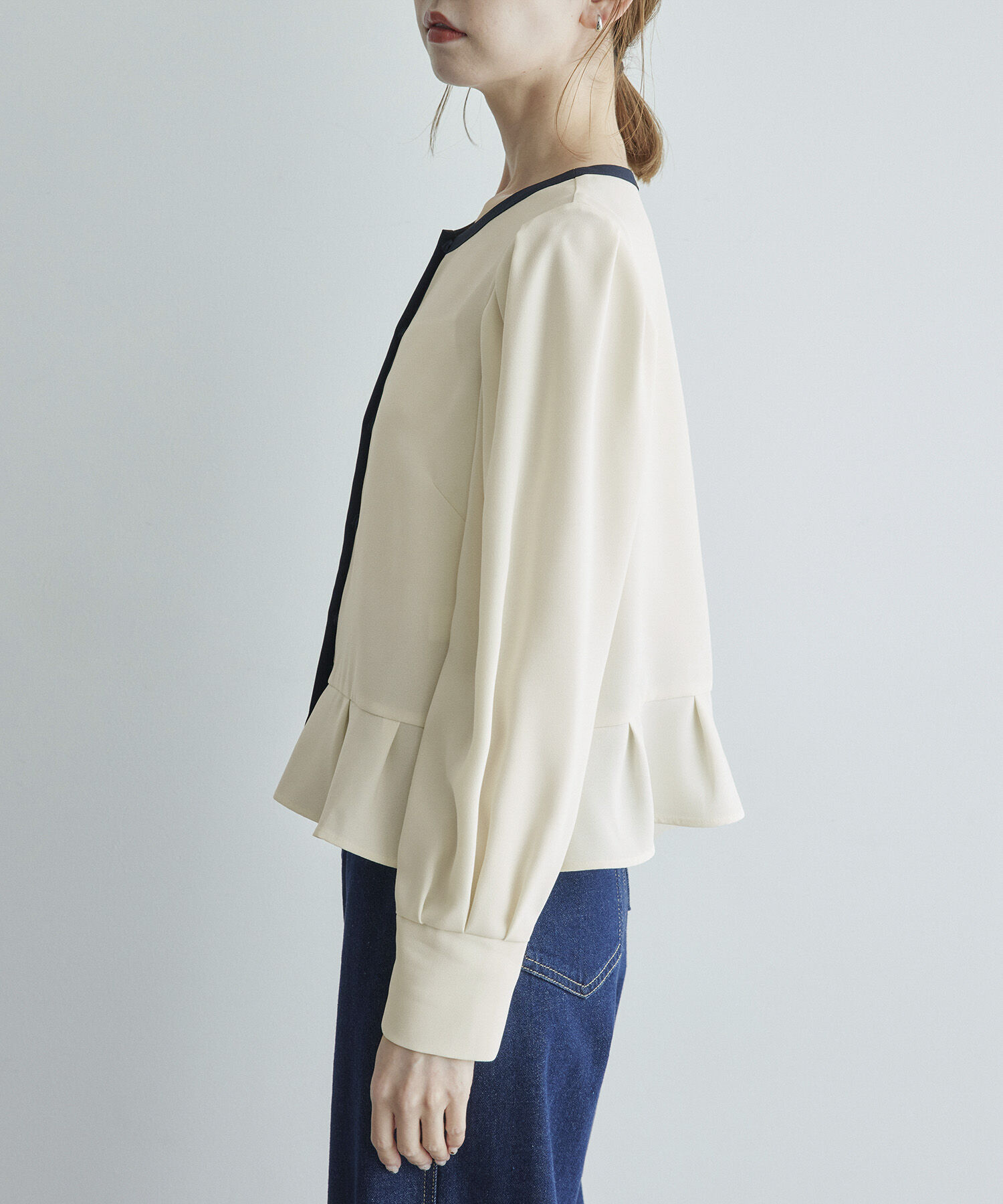 Rope&rsquo;Picnic「ジャケットみたいに着れるブラウス」|シャツ・ブラウス|