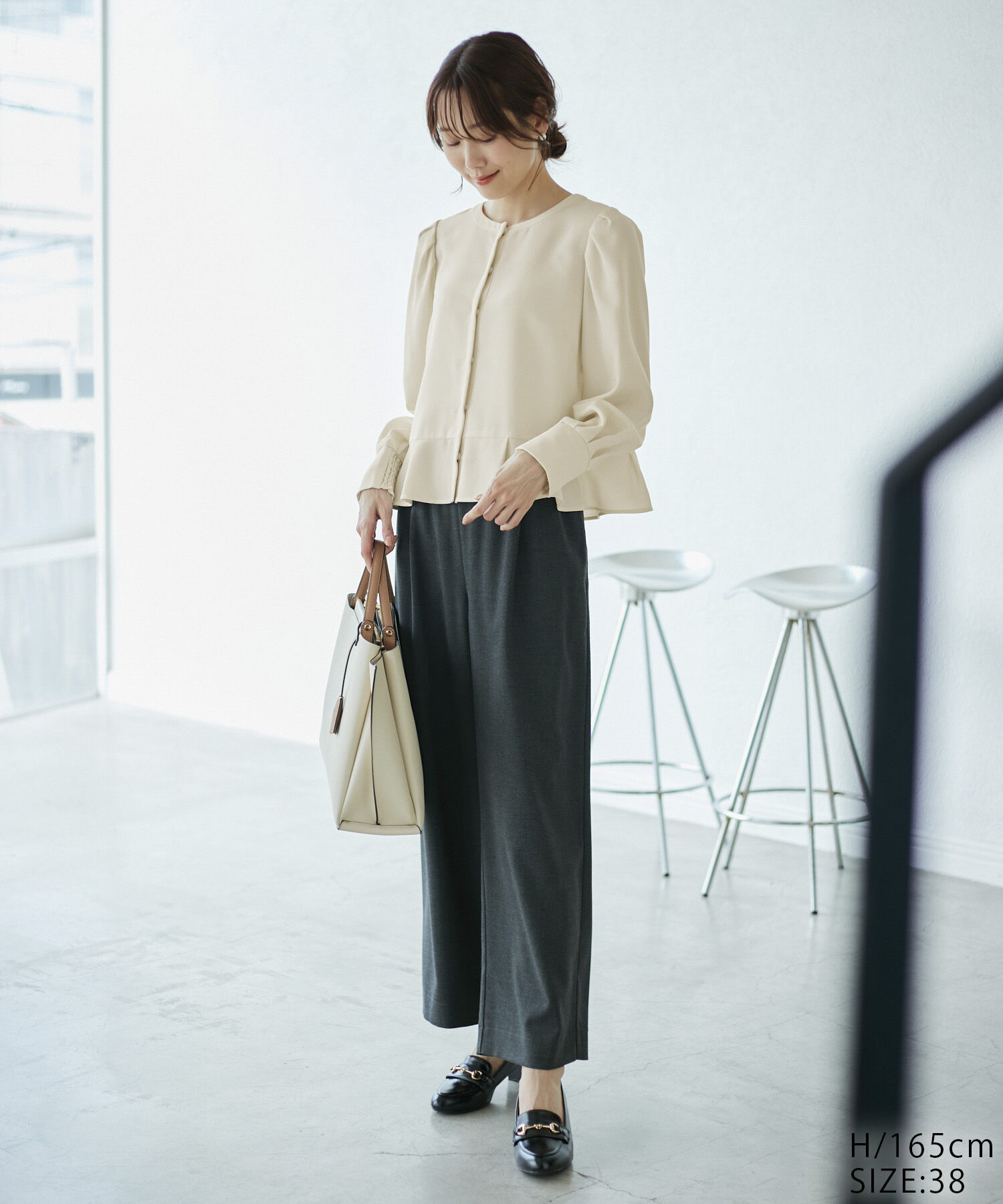 Rope&rsquo;Picnic「ジャケットみたいに着れるブラウス」|シャツ・ブラウス|