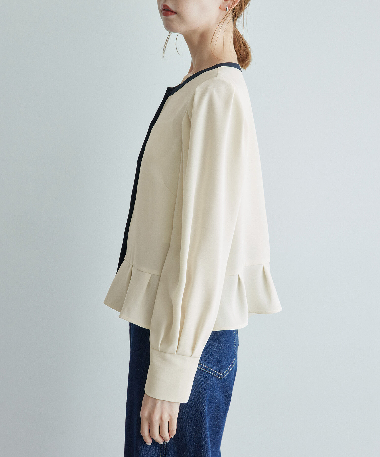 Rope&rsquo;Picnic「ジャケットみたいに着れるブラウス」|シャツ・ブラウス|