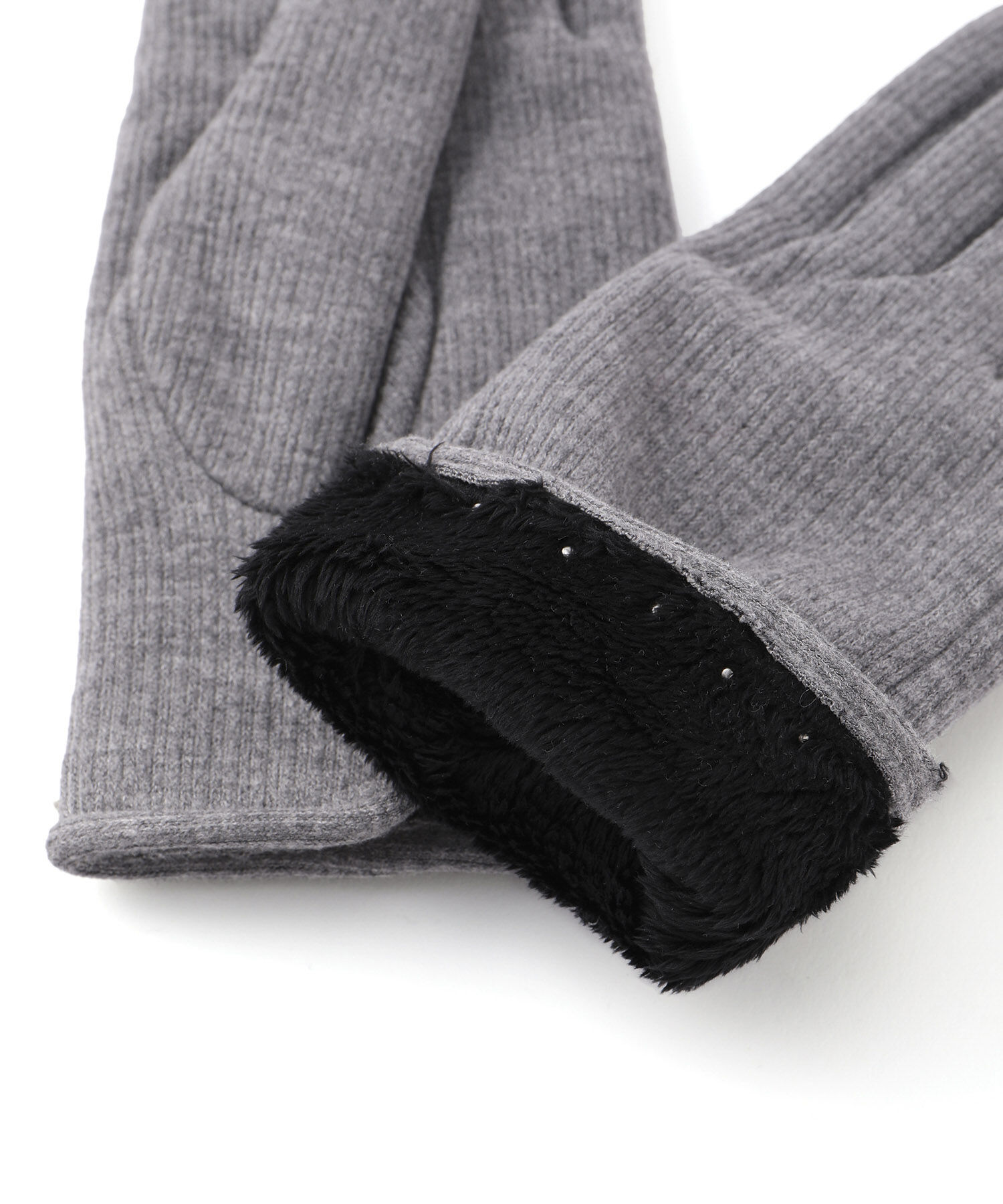 ROPE PICNIC PASSAGE「パール/リブジャージーグローブ」|手袋|