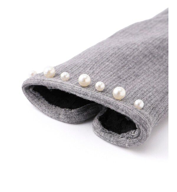 ROPE PICNIC PASSAGE「パール/リブジャージーグローブ」|手袋|