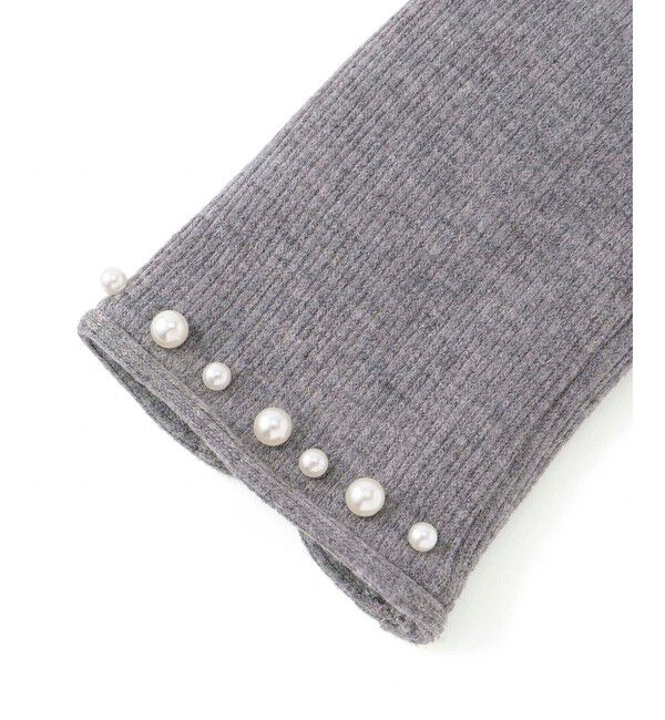 ROPE PICNIC PASSAGE「パール/リブジャージーグローブ」|手袋|