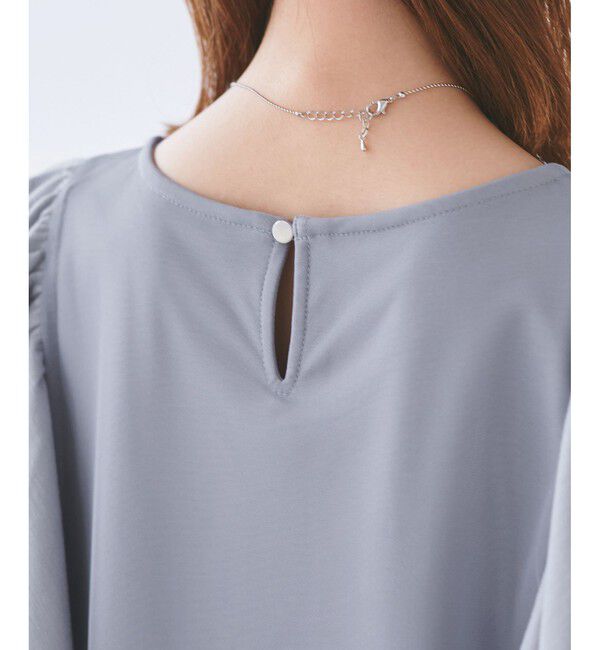 Rope&rsquo;Picnic「【UVカット・接触冷感】Cutee チュールフリルトップス」|Tシャツ・カットソー|