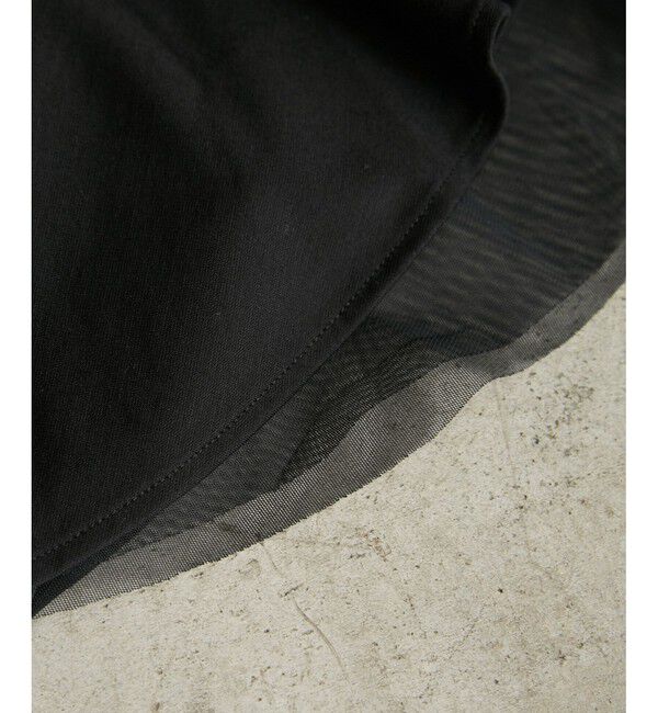 Rope&rsquo;Picnic「【UVカット・接触冷感】Cutee チュールフリルトップス」|Tシャツ・カットソー|