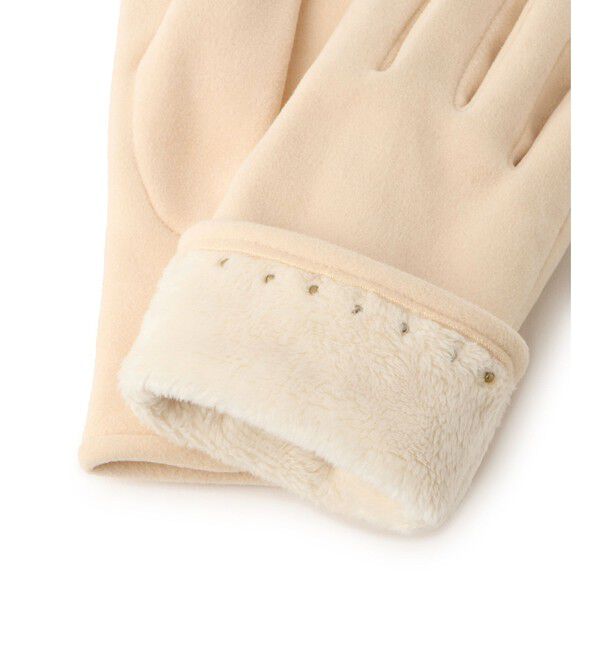 ROPE PICNIC PASSAGE「パールジャージスマホタッチグローブ」|手袋|