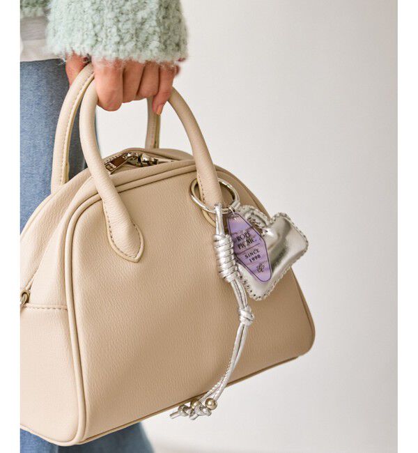 ROPE PICNIC PASSAGE「プレート付きバッグチャーム」|チャーム・キーホルダー|