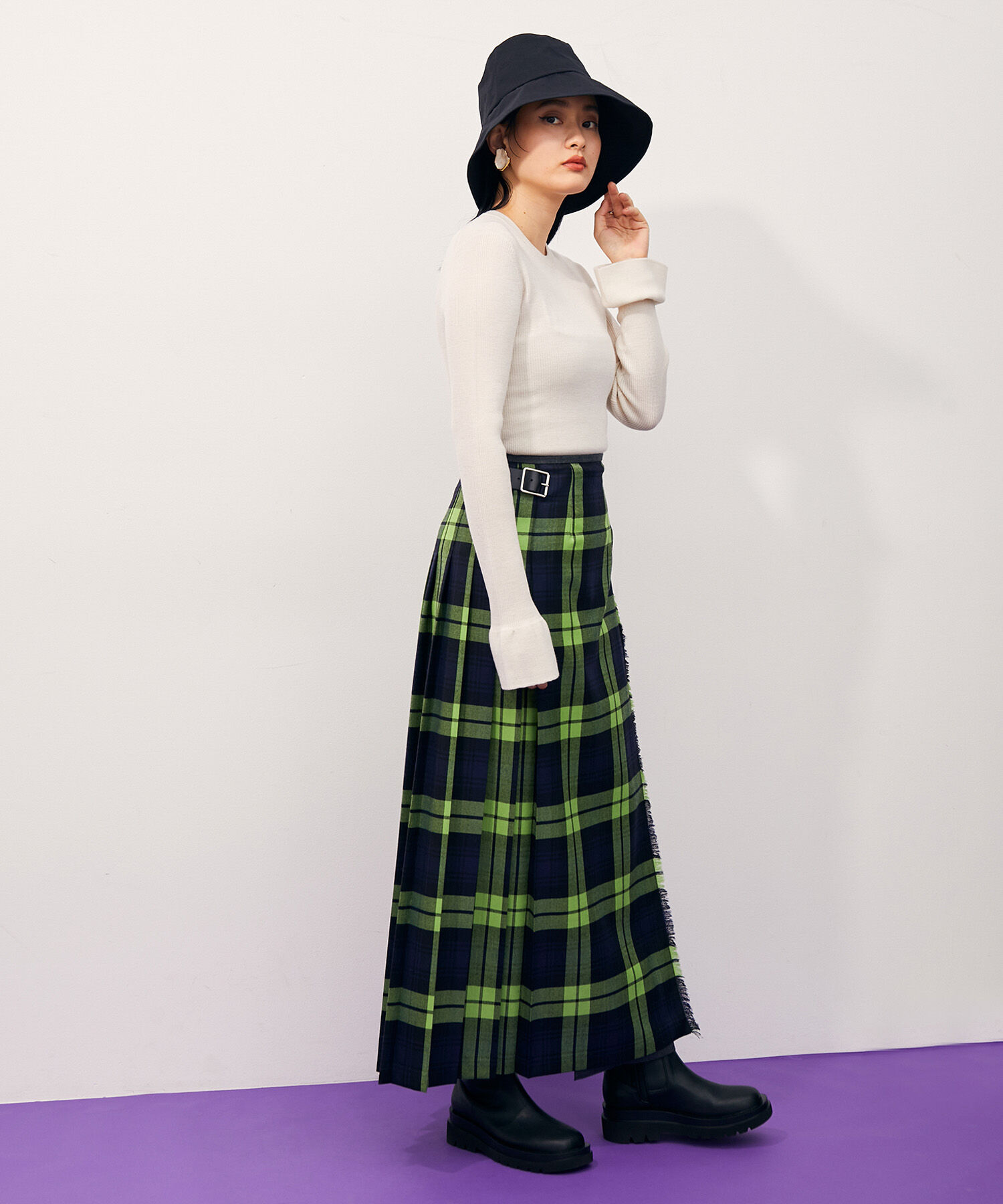 ADAM ET ROPE'「〈追加〉トラックソールストレッチブーツ」|その他|