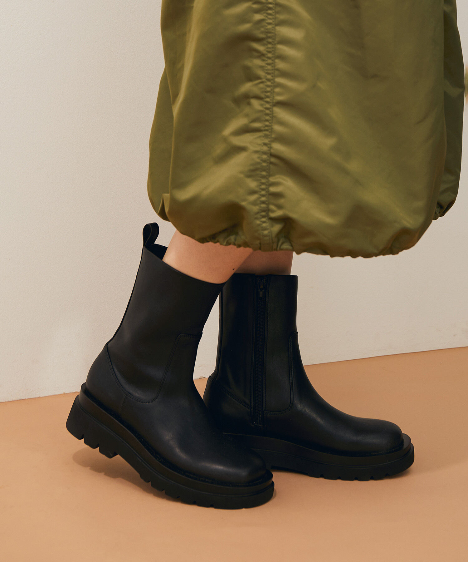 ADAM ET ROPE'「〈追加〉トラックソールストレッチブーツ」|その他|