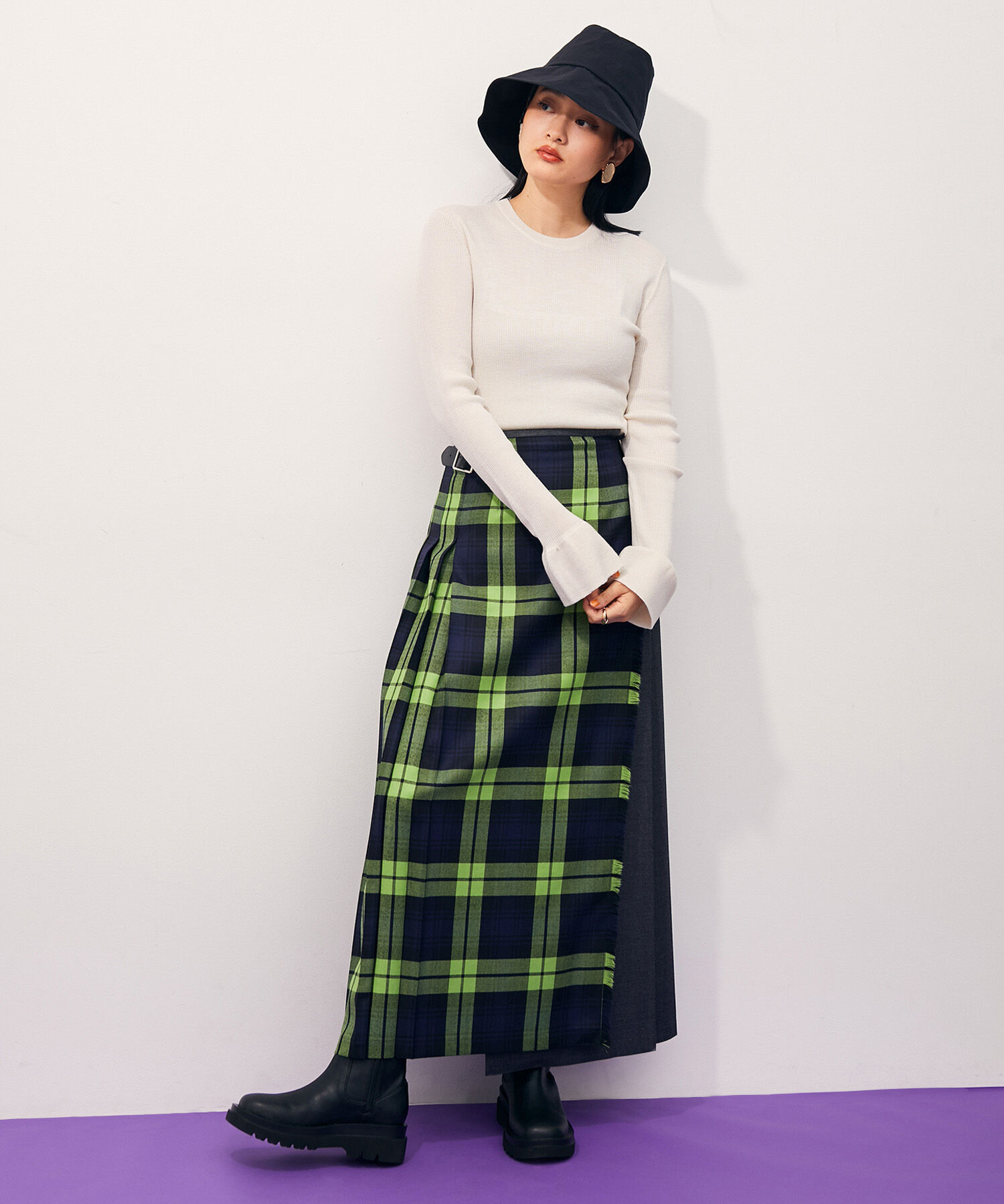 ADAM ET ROPE'「〈追加〉トラックソールストレッチブーツ」|その他|