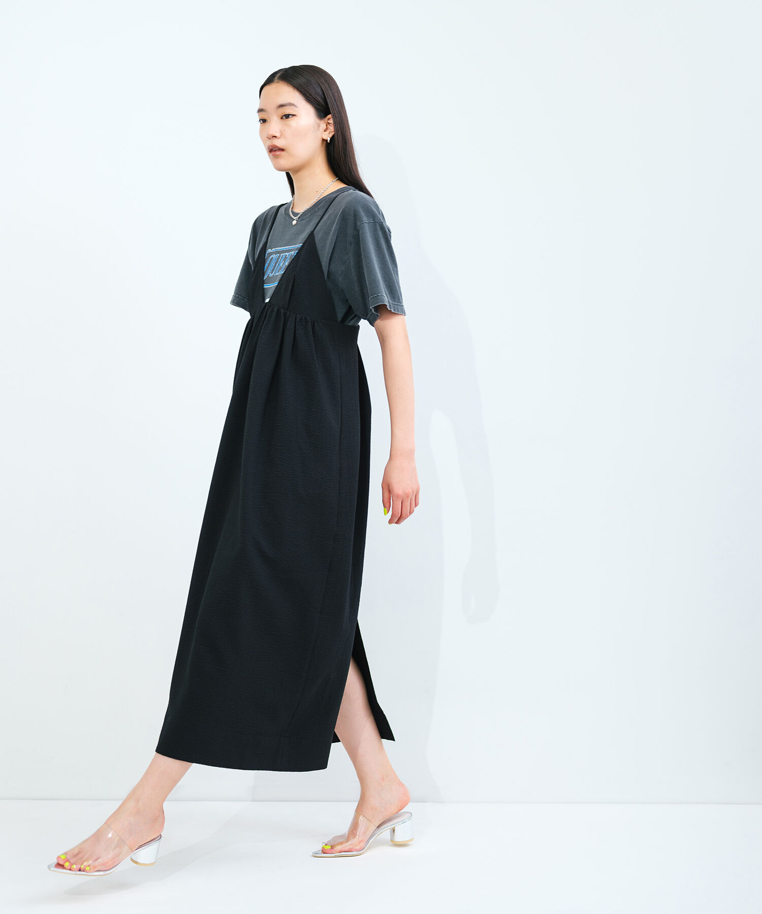 ADAM ET ROPE'「クリアミュール」|サンダル|