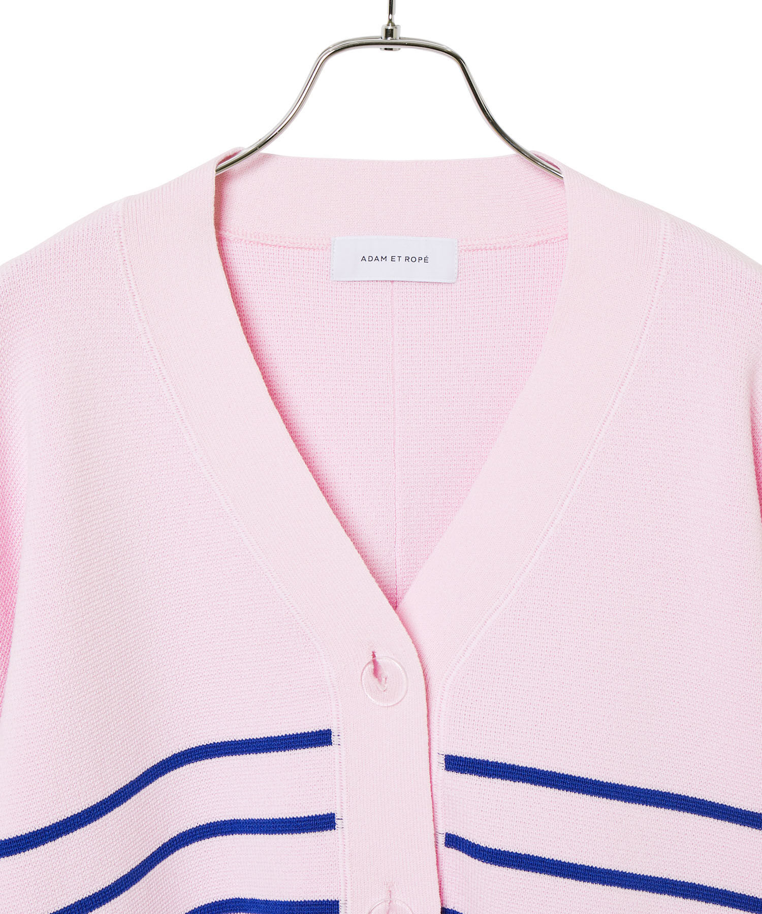 ADAM ET ROPE'「ミラノリブニットカーディガン」|カーディガン|