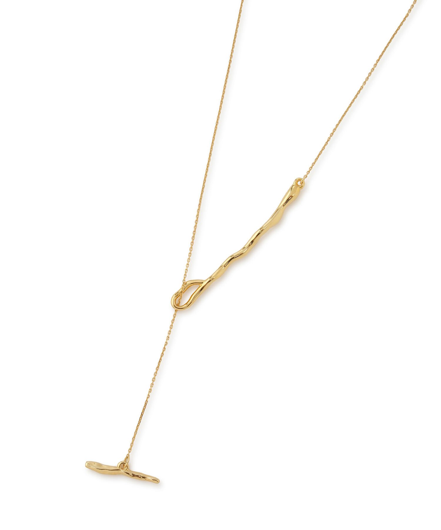 ADAM ET ROPE'「LES BIJOUX ラリアットネックレス」|ネックレス|