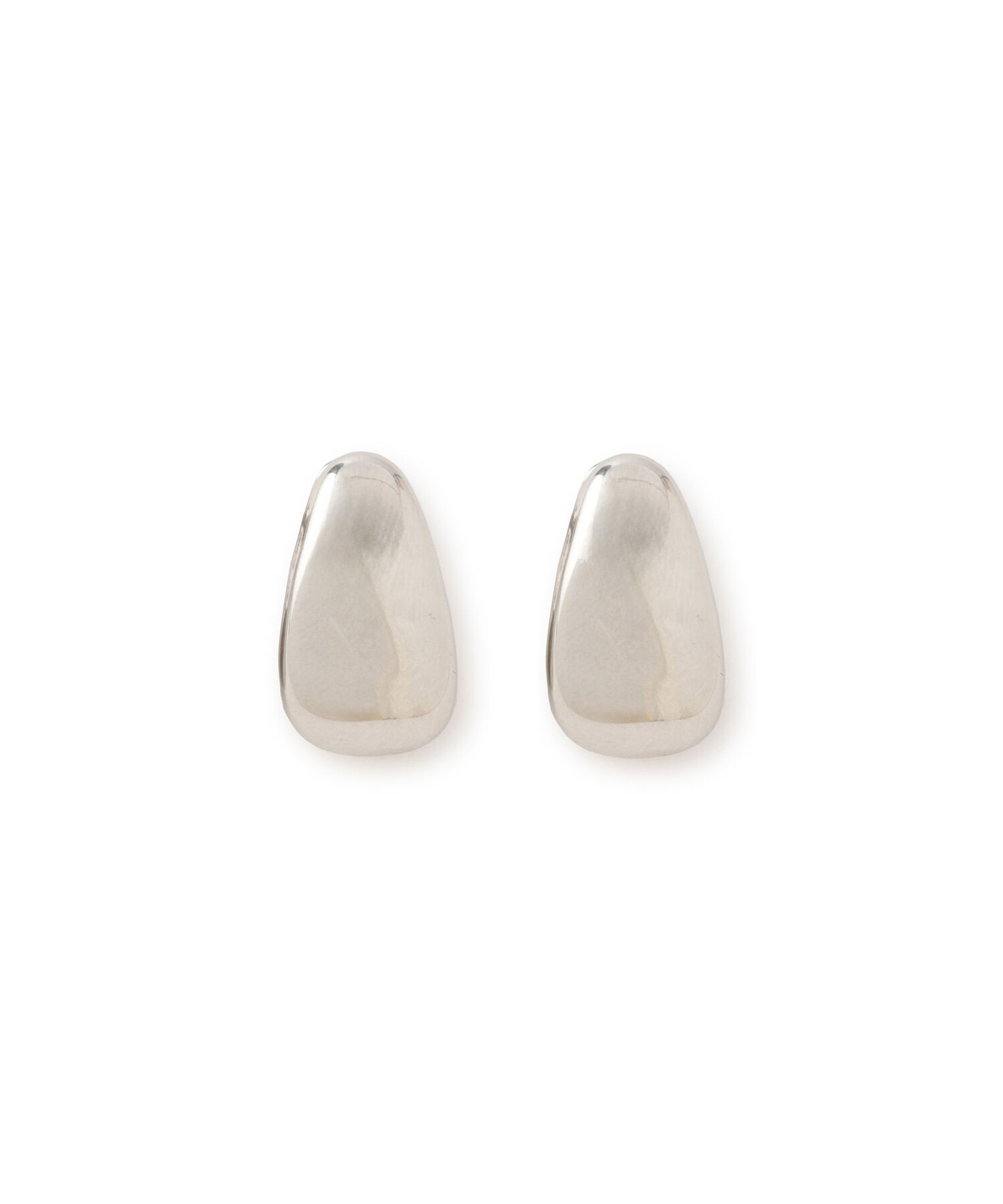 ADAM ET ROPE'「LES BIJOUX カーブドロップイヤリング」|イヤリング|