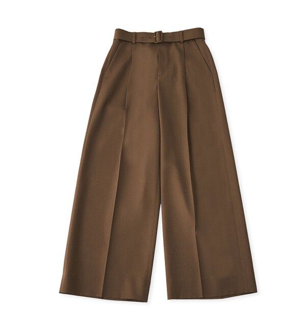ADAM ET ROPE'「NIKKE GABARDINE SLACKS」|スラックス|