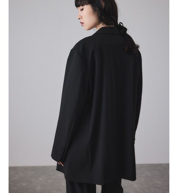 ADAM ET ROPE'「【サステナブル】ダブルブレストジャケット」|テーラードジャケット|