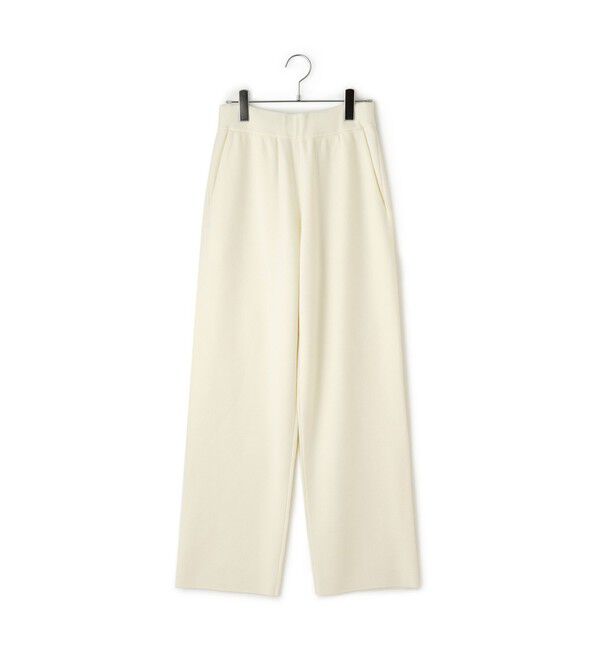 ADAM ET ROPE'「【EMOELLE】ウールニットパンツ」|チノ|