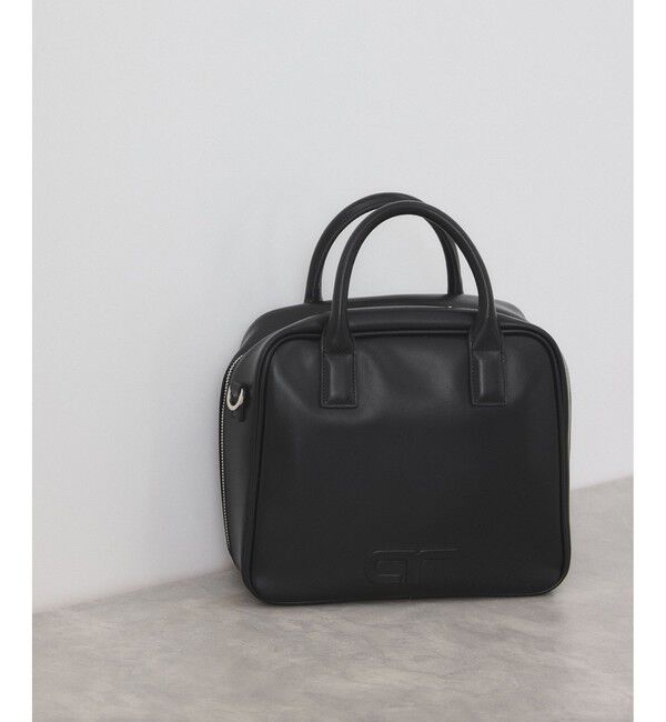 ADAM ET ROPE'「【サステナブル】ロゴボストンバッグ」|ボストンバッグ|