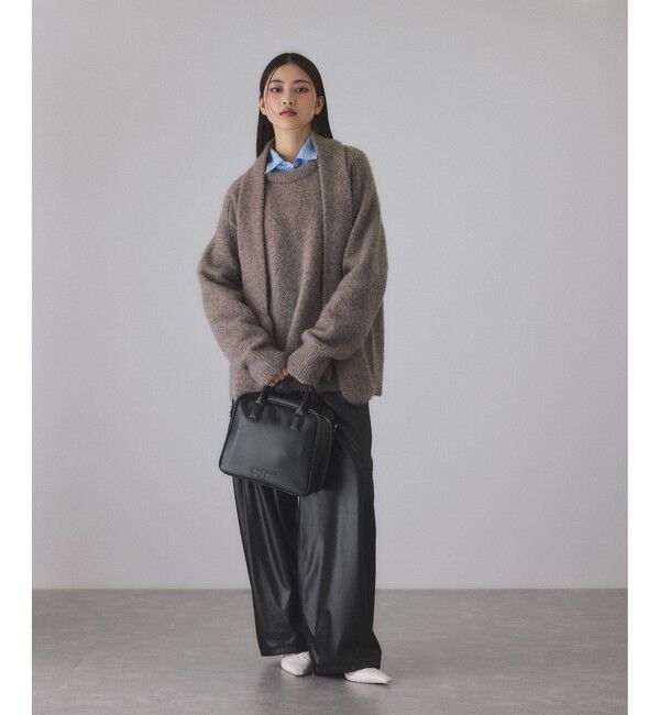 ADAM ET ROPE'「【サステナブル】ロゴボストンバッグ」|ボストンバッグ|