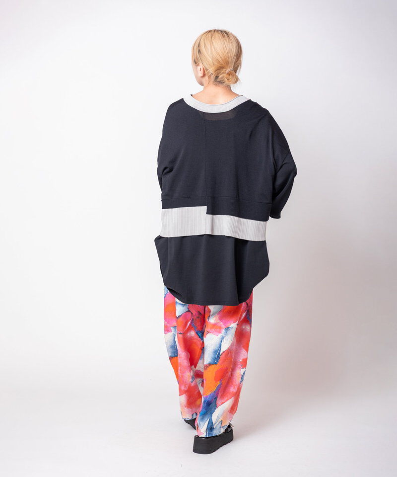  「プリントタックパンツ」|その他|