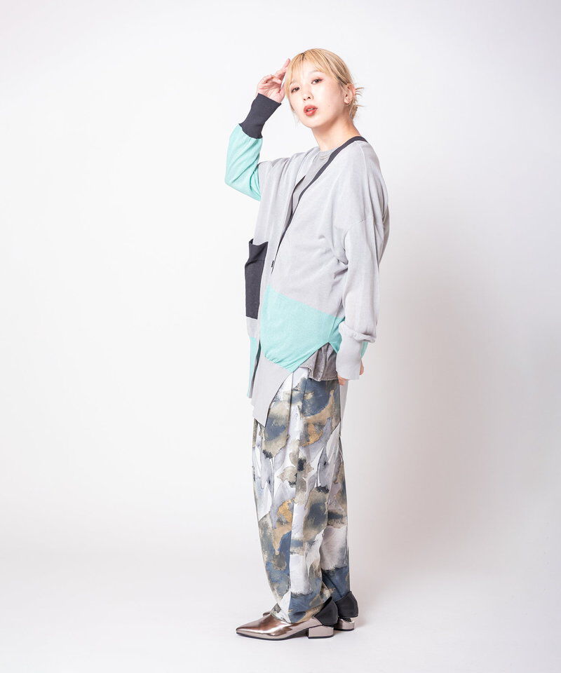  「プリントタックパンツ」|その他|