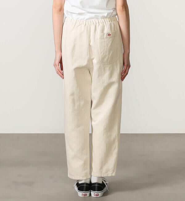 DANTON「DANTON | コットンリネン イージーパンツ WOMEN」|チノ|