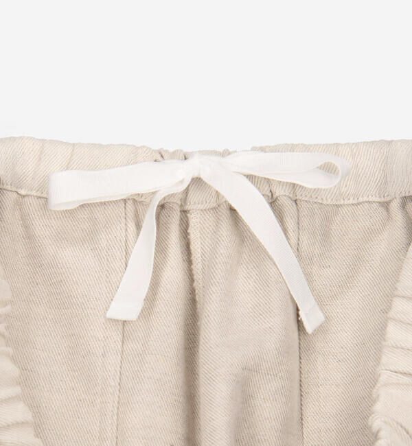 DANTON「DANTON | コットンリネン イージーパンツ WOMEN」|チノ|