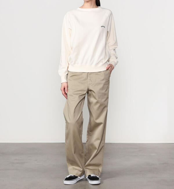 ORCIVAL「ORCIVAL | コットン裏毛 ボートネックプルオーバー WOMEN」|スウェット・ジャージ|