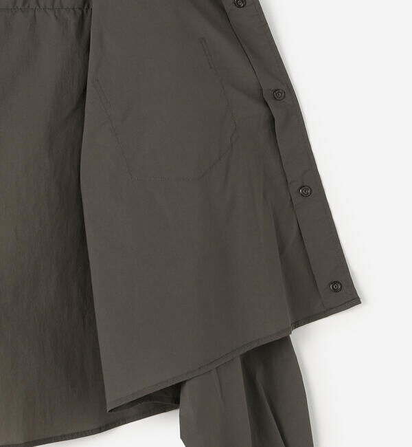 GYMPHLEX「Gymphlex |  ナイロン フードシャツジャケット WOMEN」|シャツ・ブラウス|